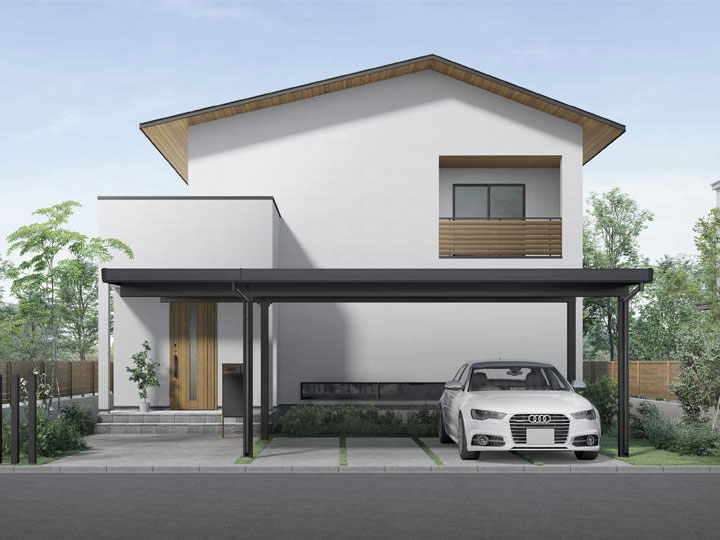 カーポートSW施工例1