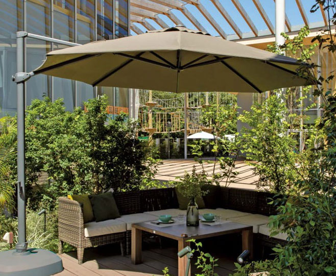 タカショー パラソル